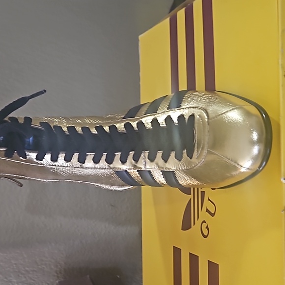 Gucci   Gold and Black Combat Boots 40 - Picture 6 of 8